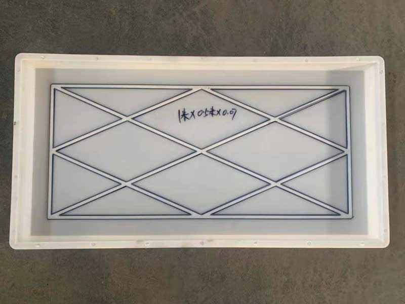 菱形蓋板模具